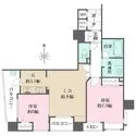 エステムコート谷町六丁目IIアクティーネ 間取図