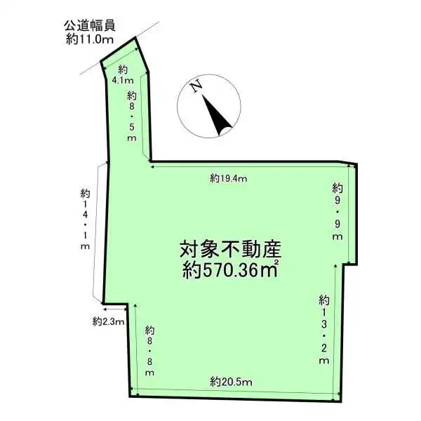 名古屋市天白区表山３丁目 間取図