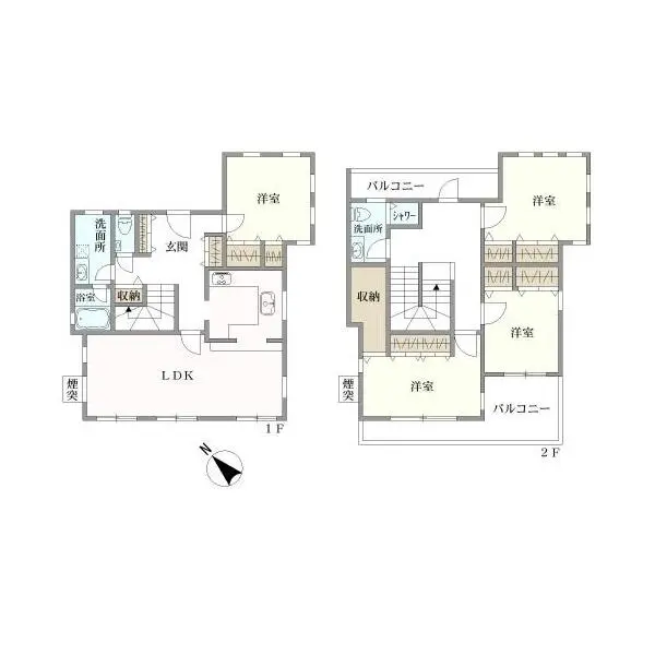 藤沢市鵠沼海岸７丁目 間取図