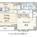 エスタシオン月島 間取図