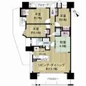 ＢＥＬＩＳＴＡ東淀川大桐F 4LDK　専有面積82.67m2