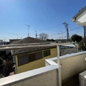 横浜市港北区小机町 2階バルコニーからの眺望