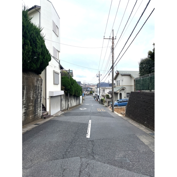 千葉市稲毛区天台2丁目 前面道路