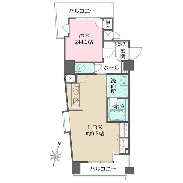 プレステート要町 間取図