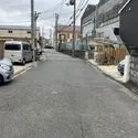 京都市南区上鳥羽堀子町 前面道路含む外観