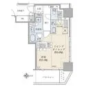 ブリリアタワー池袋ウエスト 間取図