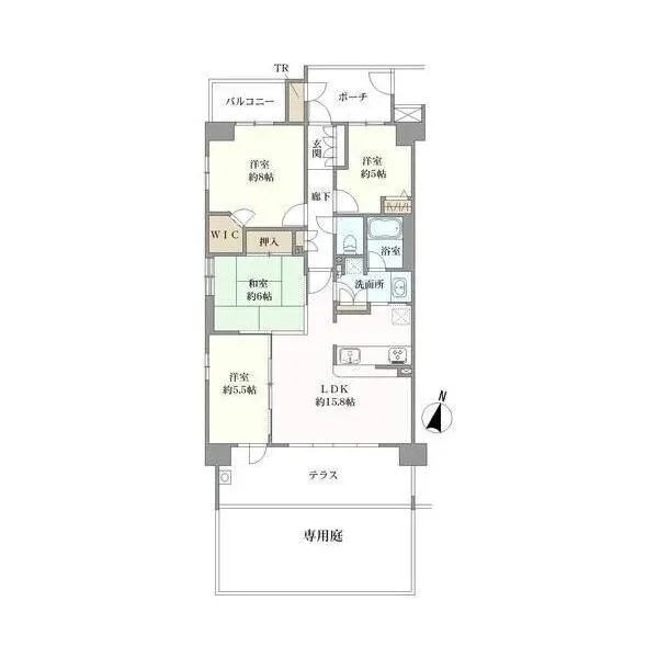 ユアコート大宮 間取り図