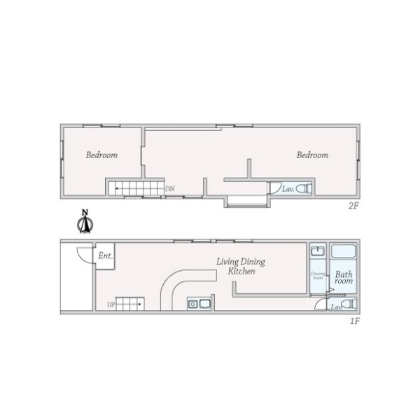大阪市浪速区桜川２丁目 間取図