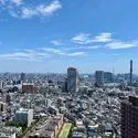 富久クロスコンフォートタワー 眺望：ズームなし
