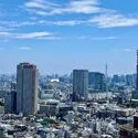 富久クロスコンフォートタワー 眺望：ズームあり