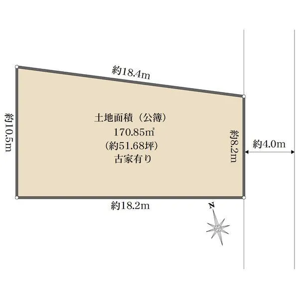 三鷹市上連雀７丁目 間取図