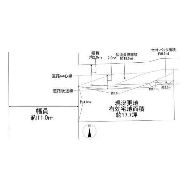 京都市下京区七条御所ノ内北町 間取図