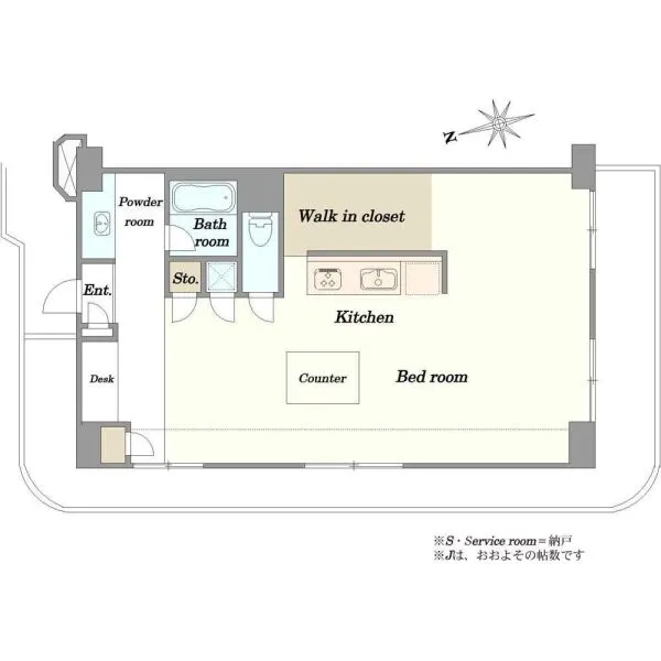 メゾン葛西 間取図