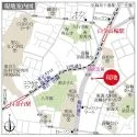 プレール・ドゥーク高輪 現地案内図