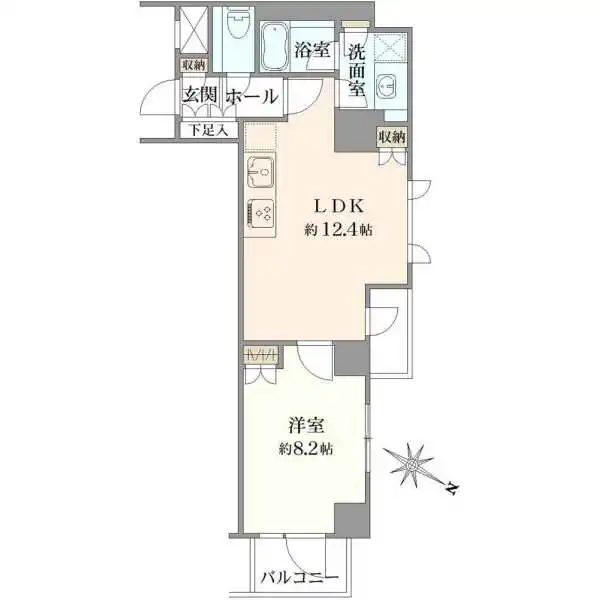 アトラス四谷レジデンス 間取図