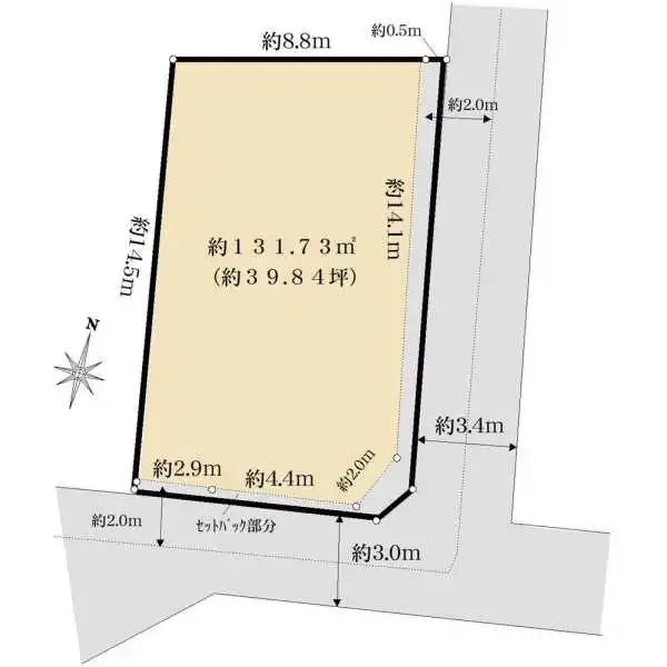 横浜市泉区上飯田町 間取図