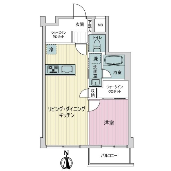 御徒町グリーンプラザ 間取図