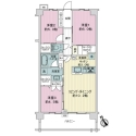 エクセレントシティ登戸 間取図