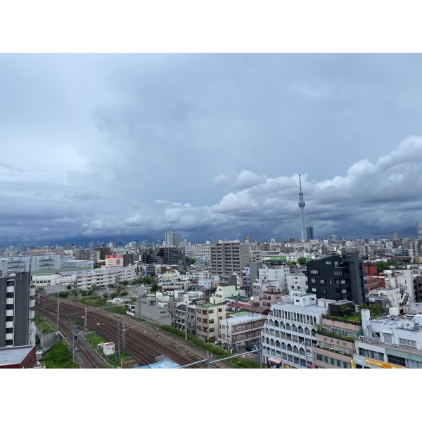 ビューネタワー平井 バルコニーからの眺望です。