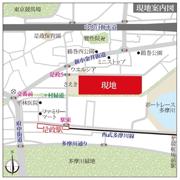 リムザ 現地案内図