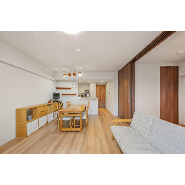 エクセレントシティ相模原ステーションアリーナ リビングダイニング約11.3畳