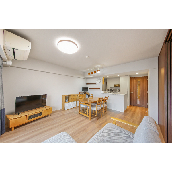 エクセレントシティ相模原ステーションアリーナ リビングダイニング約11.3畳