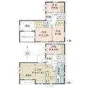 川崎市宮前区有馬７丁目 全居室2面以上採光。LDKは吹抜からも陽光が差し込み、明るく開放感ある空間。全洋室収納付き。