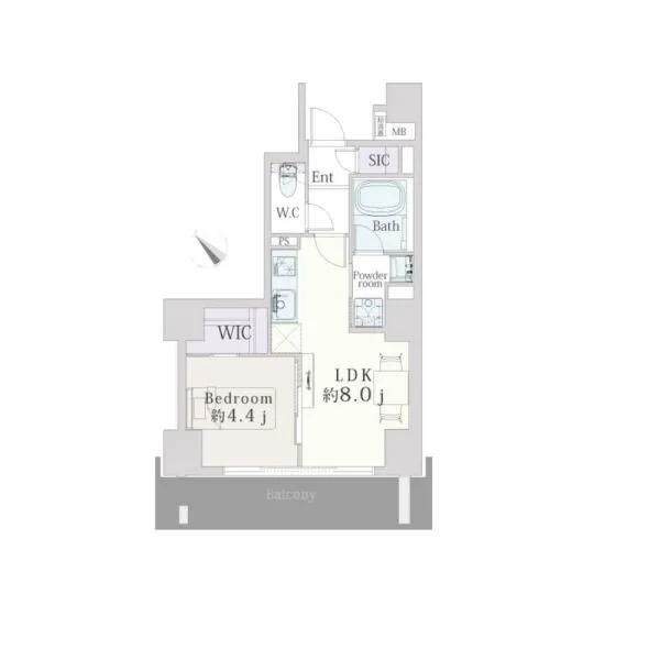 アイル川崎ステーションプラザ 間取図