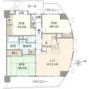 ハイホーム小平 間取図