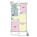 大島スカイハイツ 間取図