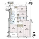ジオタワー西宮北口 間取図