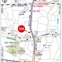 グリーンコーポ東中野 現地案内図