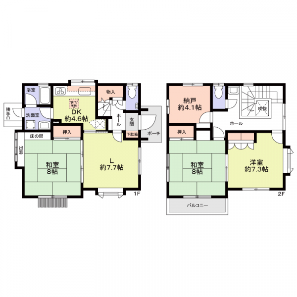 さいたま市大宮区寿能町2丁目 間取図