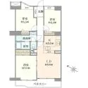 エクセル北浦和A棟 間取図