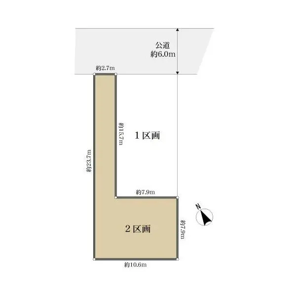 町田市鶴川２丁目 間取図