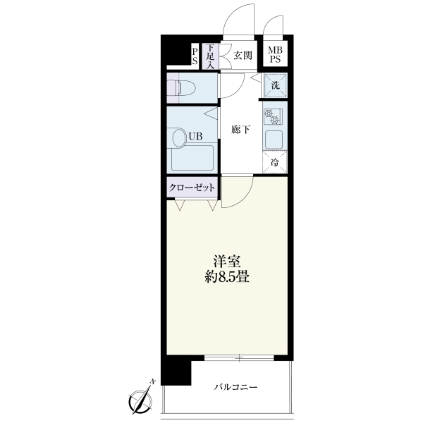 グランド・ガーラ用賀 間取図