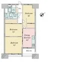 大森駅前住宅１号棟 間取図