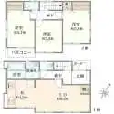 調布市八雲台１丁目 間取図