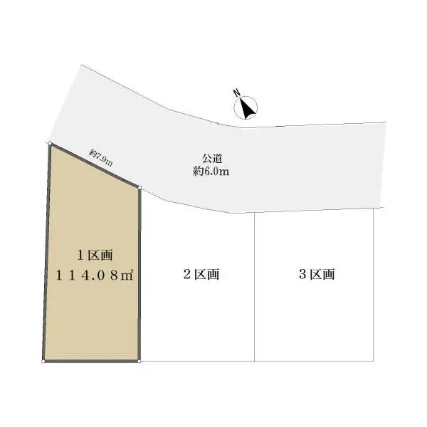 松戸市岩瀬 間取図