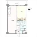 南青ハイツ 間取図