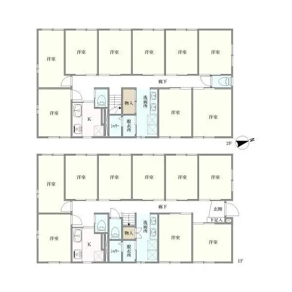 世田谷区大原２丁目 間取図