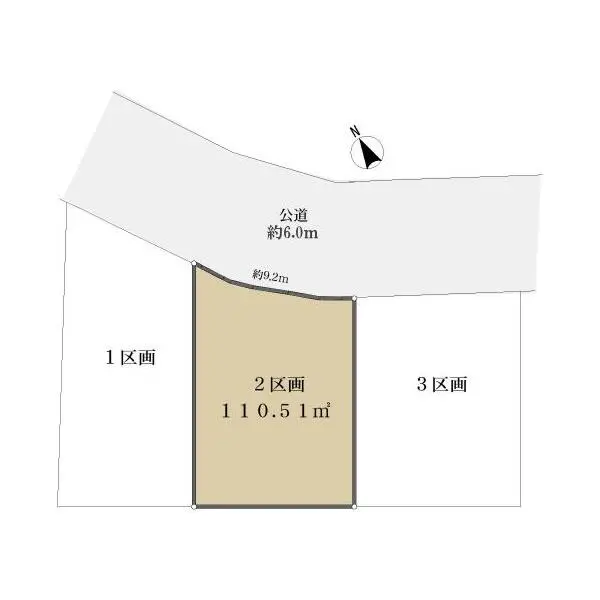 松戸市岩瀬 間取図
