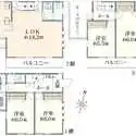 渋谷区本町３丁目 間取図