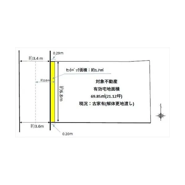 京都市下京区塩小路通堀川西入志水町 間取図