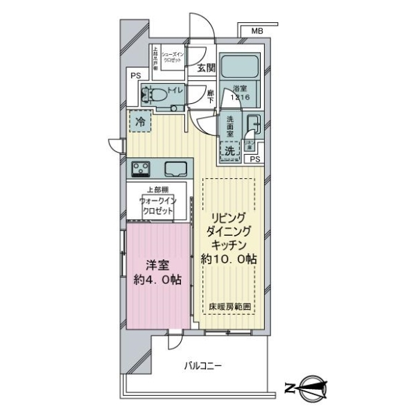 プレシス川崎レジデンス 間取図