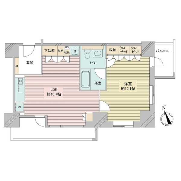 アクシア麻布 間取図