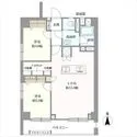 方南第一マンション 間取図