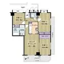 ダイアパレスグランデージ千住大橋 間取図