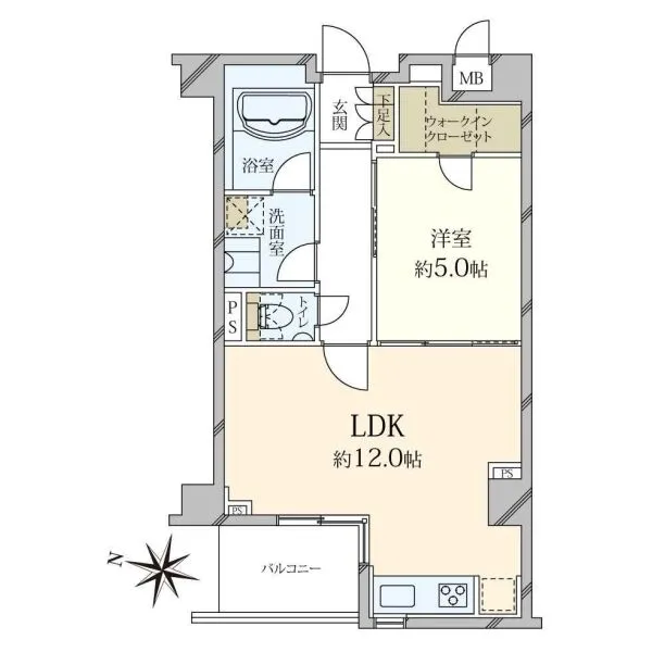 リシェ駒場東大前 間取図