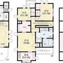 芦屋市山芦屋町 間取り図